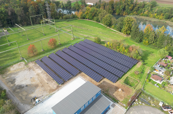 Photovoltaik-Freiflächenanlage Spreitenbach
