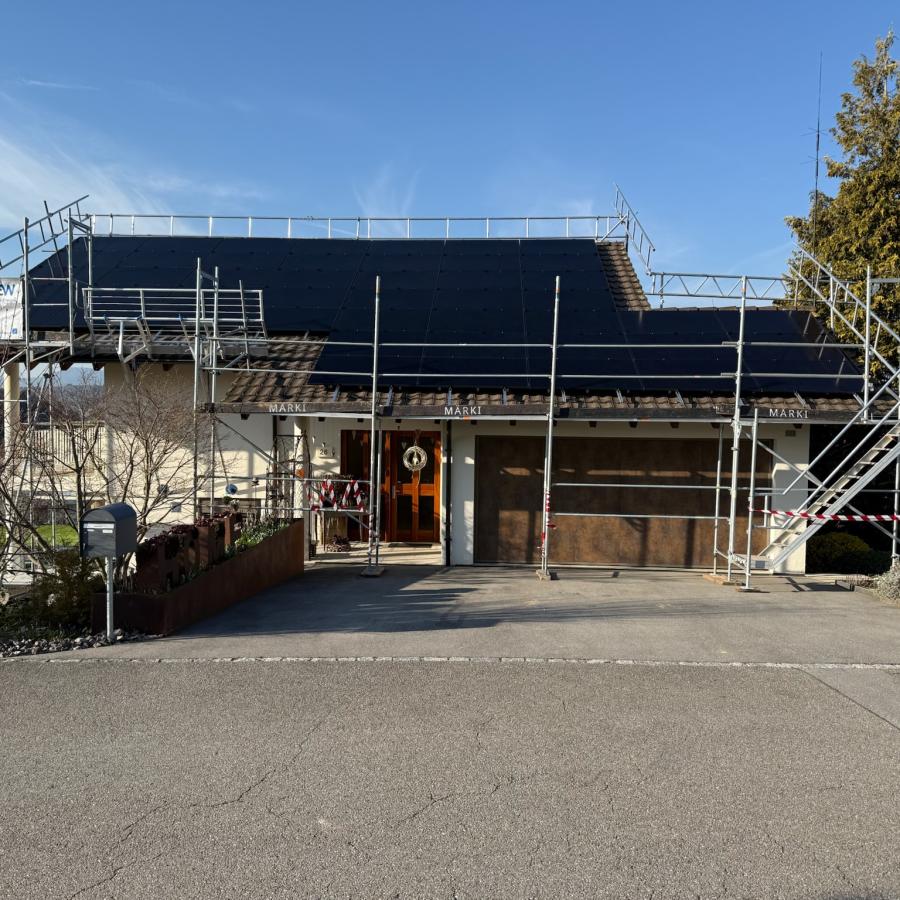 AEW myHome Referenz: Einfamilienhaus Holziken