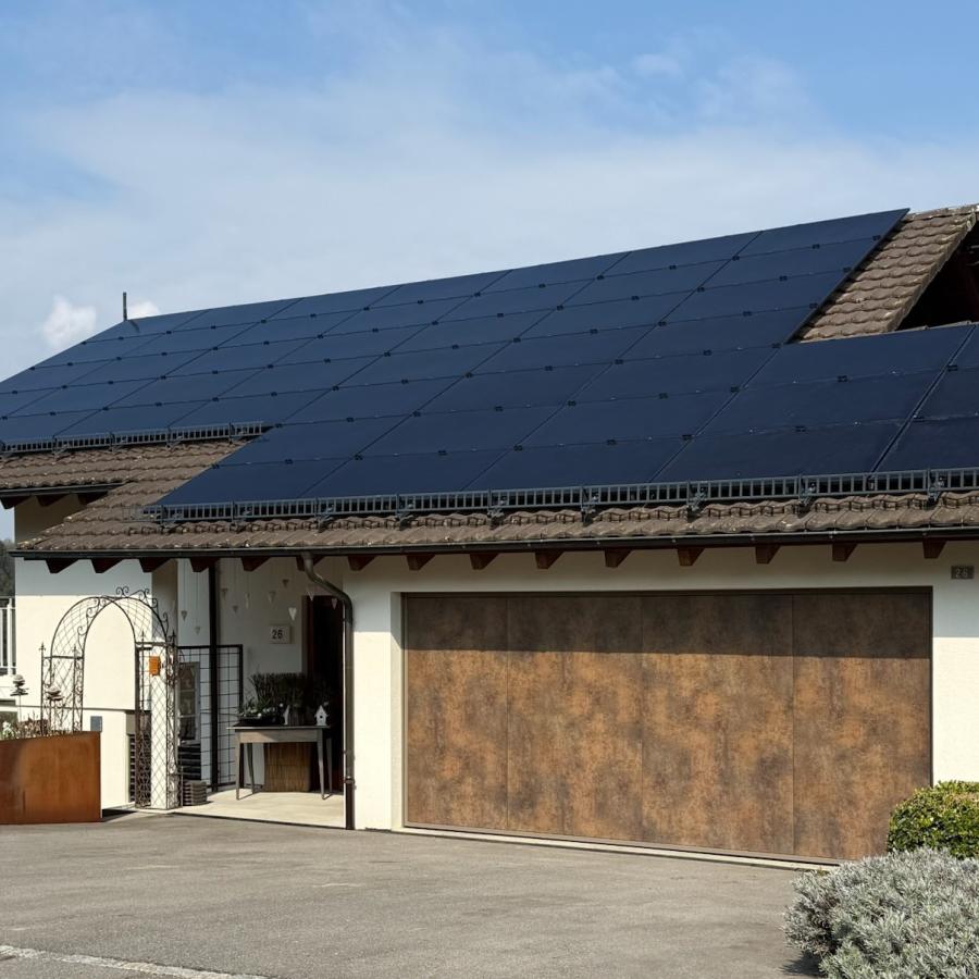 AEW myHome Referenz: Einfamilienhaus Holziken