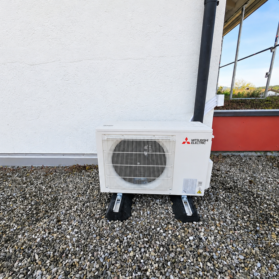 AEW myHome Referenz: Klimaanlage Aussengerät in Windisch
