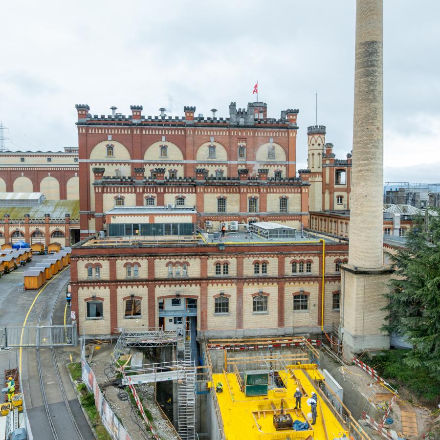 Wärmeverbund Rheinfelden AG und Feldschlösschen haben die neue Holzschnitzelfeuerung zur Dampfproduktion in Betrieb genommen